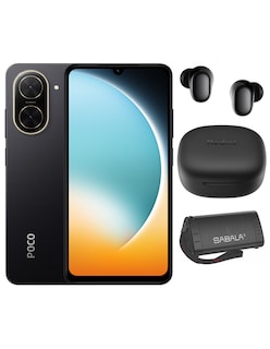 Foto 1 | Foto 1 | Bundle Xiaomi Poco C71 128gb Rom Xiaomi Negro Incluye Xiaomi Bunds 6 Play Negros Y Bocina Sabala Dr 901