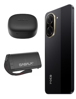 Foto 4 | Foto 4 | Bundle Xiaomi Poco C71 128gb Rom Xiaomi Negro Incluye Xiaomi Bunds 6 Play Negros Y Bocina Sabala Dr 901