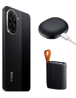Foto 3 | Foto 3 | Bundle Xiaomi Poco C71 128gb Rom Xiaomi Negro Incluye Xiaomi Bunds 4 Active Negros Y Xiaomi Sound Pocket