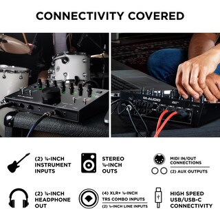 Foto 3 | Foto 3 | Interfaz De Audio Usb M-audio Air 192x14 Para Grabación En Estudio - Venta Internacional.