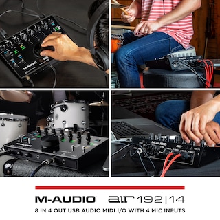 Foto 6 | Foto 6 | Interfaz De Audio Usb M-audio Air 192x14 Para Grabación En Estudio - Venta Internacional.