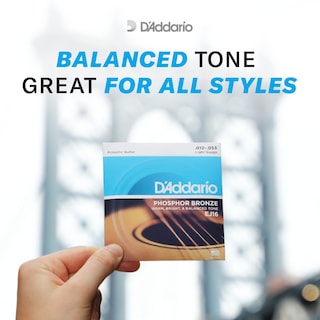 Foto 4 | Foto 4 | Cuerdas Para Guitarra D'addario Phosphor Bronze Ej17-3d 13-56 Med 3pk - Venta Internacional.