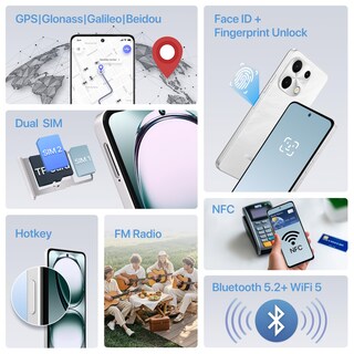 Foto 7 | Foto 7 | Smartphone Umidigi Note 100 6 Gb de Ram 128 Gb de Rom Cámara de 50 mp - Venta Internacional