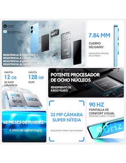Foto 4 | Foto 4 | Celular Realme Note60 Liberado 4 GB Negro
