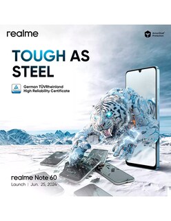 Foto 7 | Foto 7 | Celular Realme Note60 Liberado 4 GB Negro