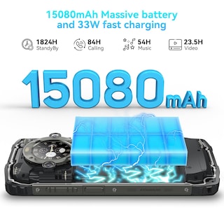 Foto 2 | Foto 2 | Celular Blackview Bv9300 Pro Liberado 24 Gb Negro-Venta Internacional