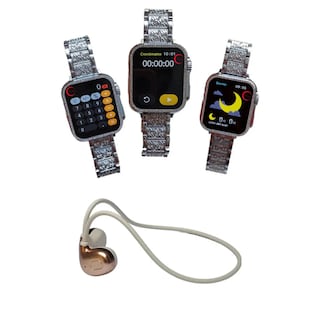 Foto 6 | Foto 6 | Celular Xiaomi Poco C71 128 GB Dorado + Smartwatch Bossney BS K2310 + Audífonos G-Tide AC01