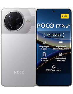 Foto 1 | Foto 1 | Celular Xiaomi Desbloqueado Poco F7 Pro 5g 256gb 12gb Plata