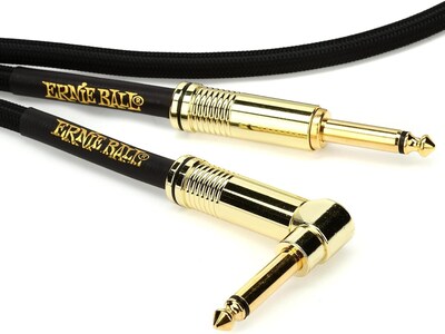 Foto 2 | Foto 2 | Cable De Instrumentos Ernie Ball Trenzado En Línea Recta/angular De 3 M, Negro - Venta Internacional.