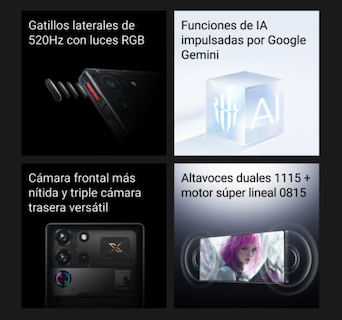 Foto 7 | Foto 7 | Smartphone Redmagic 10spro 5G 16 Gb De Ram 512 Gb De Rom 6,85 Pulgadas