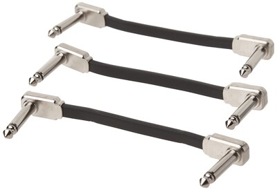 Foto 3 | Foto 3 | Cinta Plana Patch Cable Ernie Ball, Paquete De 3 Unidades, 7,62 Cm, Color Negro - Venta Internacional.