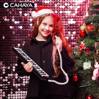 Foto 5 | Foto 5 | Air Piano Melodica Cahaya De 32 Teclas Con Doble Tubo Y Funda, Color Negro - Venta Internacional.