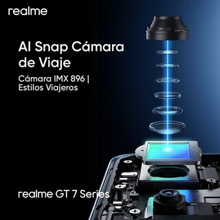 Foto 5 | Foto 5 | Realme Gt 7t 12 Gb De Ram 256 Gb Dual Sim Desbloqueado Color Azul