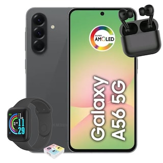 Foto 1 | Foto 1 | Samsung Galaxy A56 5g Dual Sim 128 Gb Negro + Watch Y Air Pods