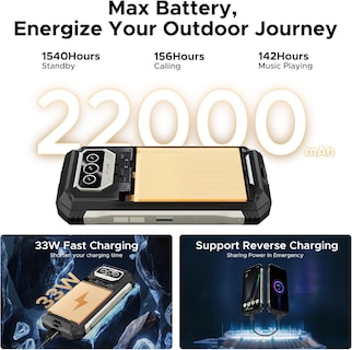 Foto 6 | Foto 6 | Celular Doogee Vmax S 5g 24 Gb+256 Gb 108 Mp Android 14 - Venta Internacional