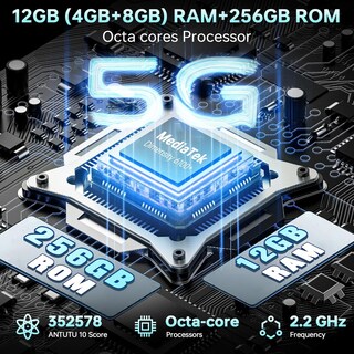 Foto 3 | Foto 3 | Teléfono Móvil Oukitel Wp50 5g 12gb Ram 256gb Rom 6500mah Android 14 - Venta Internacional.