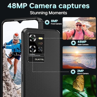 Foto 6 | Foto 6 | Teléfono Móvil Oukitel Wp50 5g 12gb Ram 256gb Rom 6500mah Android 14 - Venta Internacional.