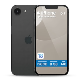 Foto 1 | Foto 1 | Celular Apple Iphone 16e 128gb 6.1'' 2k Negro