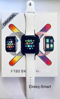 Foto 3 | Foto 3 | Smartwatch FT80 Negro