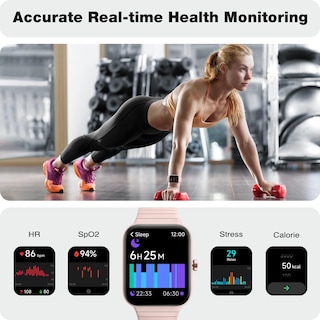 Foto 3 | Foto 3 | Reloj Inteligente Fitpolo1.8 Pulgadas Touch Fitness - Venta Internacional