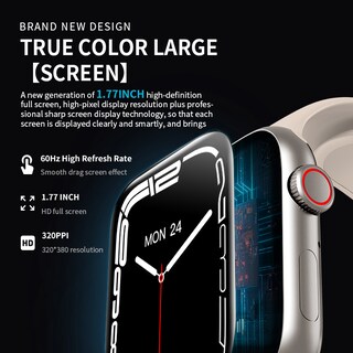 Foto 3 | Foto 3 | Smartwatch Hw57 Pro Plus By Ns Tech color Rosa Dorado