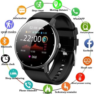 Foto 3 | Foto 3 | Reloj Inteligente Smartwatch Zl Sports Fitness Bluetooth Zl02 - Venta Internacional