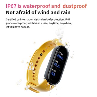 Foto 2 | Foto 2 | Reloj Inteligente Deportivo Bluetooth Smartwatch M6 con Frecuencia Cardíaca - Venta Internacional
