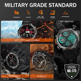 Foto 2 | Foto 2 | Reloj Smartwatch Eigiis Negro con Bluetooth-Venta Internacional
