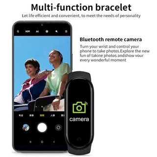 Foto 5 | Foto 5 | Reloj Inteligente Deportivo Bluetooth Smartwatch M6 con Frecuencia Cardíaca - Venta Internacional