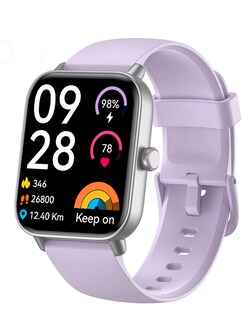 Foto 2 | Foto 2 | Reloj Inteligente Id-w19 Petukita Box Pantalla Hd Llamadas Bluetooth Compatible Con Asistente Virtual