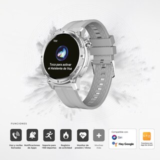 Foto 2 | Foto 2 | Smartwatch Binden Era Army Eros Gris Reloj Inteligente Para Hombre