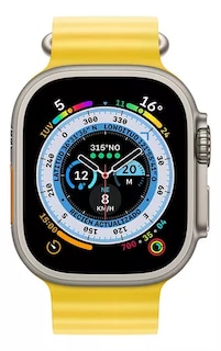 Foto 2 | Foto 2 | Apple Watch Ultra Gps + Celular - Caja De Titanio 49 Mm - Correa Ocean Amarilla