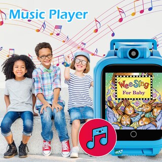 Foto 6 | Foto 6 | Reloj Inteligente Contixo Kw01 Azul con Cámara Juegos Música para Niños - Venta Internacional