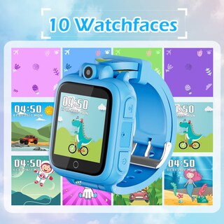 Foto 7 | Foto 7 | Reloj Inteligente Contixo Kw01 Azul con Cámara Juegos Música para Niños - Venta Internacional