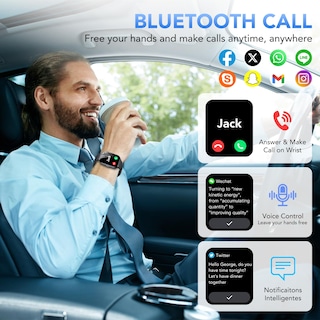 Foto 4 | Foto 4 | Reloj Inteligente Cascho P98 1.96 Pulgadas IP68 Resistente al Agua- Venta Internacional
