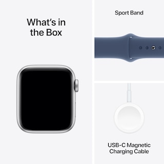 Foto 6 | Foto 6 | Reloj Inteligente Apple Watch SE 2.ª Gen Plateado con GPS y Correa Deportiva de Mezclilla - Venta Internacional