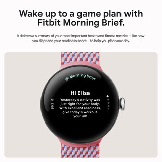 Foto 7 | Foto 7 | Reloj Inteligente Google Pixel Watch 3 de 41 mm con Frecuencia Cardíaca Android - Venta Internacional