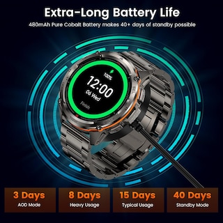 Foto 7 | Foto 7 | Reloj Smartwatch Amaztim para Hombre-Venta Internacional