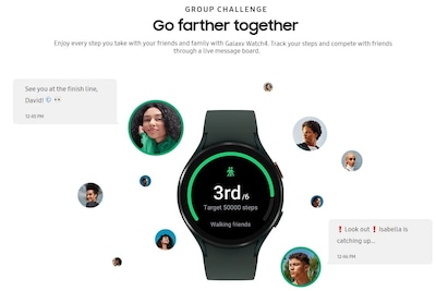 Foto 7 | Foto 7 | Reloj Inteligente Samsung Galaxy Watch 4 con Monitor de Ecg 40 mm Negro - Venta Internacional