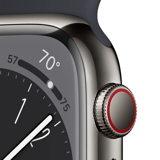 Foto 3 | Foto 3 | Reloj Inteligente Apple Watch Series 8 Gps + Cellular 45 Mm Grafito - Venta Internacional.
