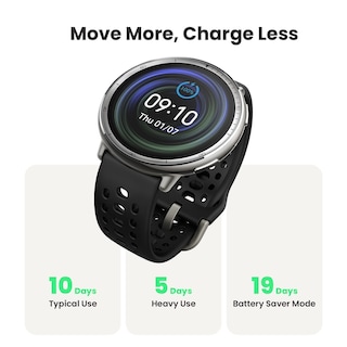 Foto 4 | Foto 4 | Reloj Inteligente Amazfit Active 2 con GPS 44 mm Rastreador de Actividad Física Negro - Venta Internacional