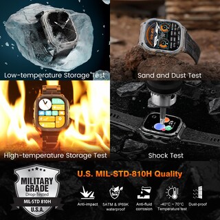 Foto 2 | Foto 2 | Reloj Inteligente Amaztim Military M3 Ultra Gps 50 M Resistente al Agua - Venta Internacional