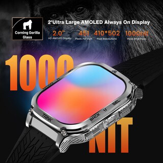 Foto 3 | Foto 3 | Reloj Inteligente Amaztim Military M3 Ultra Gps 50 M Resistente al Agua - Venta Internacional