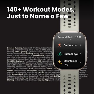 Foto 2 | Foto 2 | Reloj Inteligente Amazfit Bip 6 46 Mm Amoled Negro - Venta Internacional