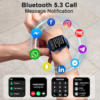 Foto 5 | Foto 5 | Reloj Inteligente Motast 2025 1.96 Pulgadas HD Fitness 110+ Sport IP68 - Venta Internacional