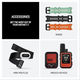 Foto 6 | Foto 6 | Reloj Inteligente Garmin Instinct 3 Con Pantalla De 45 Mm Con Carga Solar - Venta Internacional.