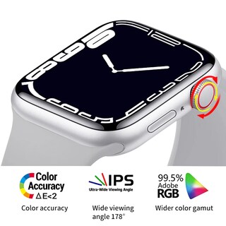 Foto 2 | Foto 2 | Smartwatch T900 Pro Max L By Ns Tech Blanco