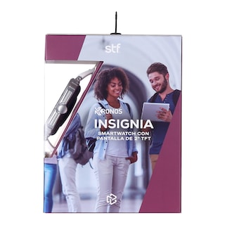 Foto 8 | Foto 8 | Smartwatch Stf Blanco Kronos Insignia Tft 2.01'' Llamadas Ip65