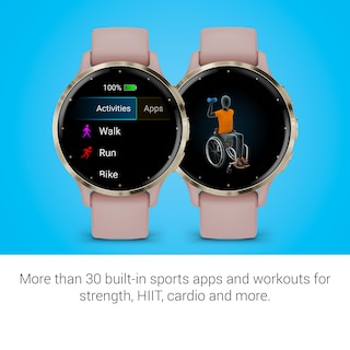 Foto 5 | Foto 5 | Reloj Inteligente Garmin Venu 3s De Acero Inoxidable Dorado Suave De 41 Mm - Venta Internacional.