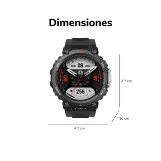 Foto 3 | Foto 3 | Reloj Inteligente Amazfit T-rex 2 Robusto De 47 Mm, Duración De La Batería De 24 Días - Venta Internacional.
